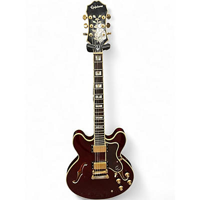 Used Epiphone Sheraton II Cherry Hollow Body Electric Guitar