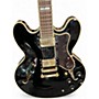 Used Epiphone Sheraton II Ebony Hollow Body Electric Guitar Ebony