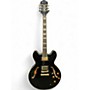 Used Epiphone Sheraton II Ebony Hollow Body Electric Guitar Ebony