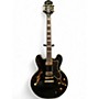 Used Epiphone Sheraton II Ebony Hollow Body Electric Guitar Ebony