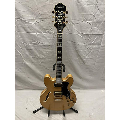 Epiphone Used Epiphone Sheraton II Natural Hollow Body Electric Guitar