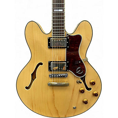 Used Epiphone Sheraton II Natural Hollow Body Electric Guitar