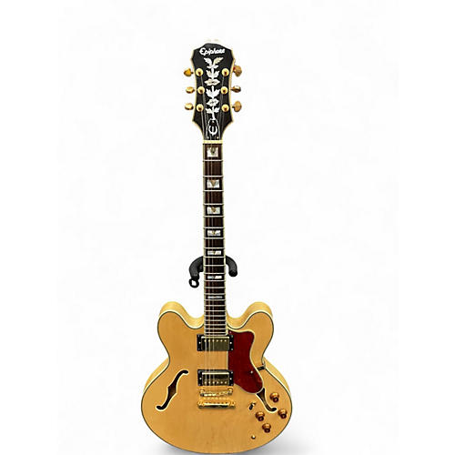 Used Epiphone Sheraton II Natural Hollow Body Electric Guitar Natural