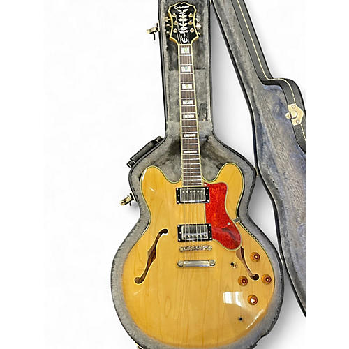 Used Epiphone Sheraton II Natural Hollow Body Electric Guitar Natural