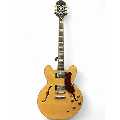 Used Epiphone Sheraton II Natural Hollow Body Electric Guitar