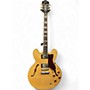 Used Epiphone Sheraton II Natural Hollow Body Electric Guitar Natural