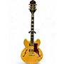 Used Epiphone Sheraton II Natural Hollow Body Electric Guitar Natural