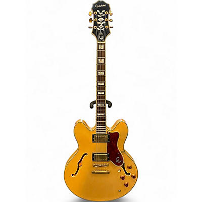 Used Epiphone Sheraton II Natural Hollow Body Electric Guitar