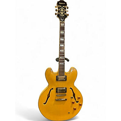 Used Epiphone Sheraton II Natural Hollow Body Electric Guitar