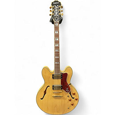Used Epiphone Sheraton II Natural Hollow Body Electric Guitar