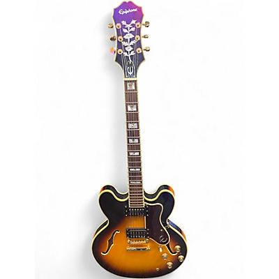 Used Epiphone Sheraton II PRO 3 Color Sunburst Hollow Body Electric Guitar