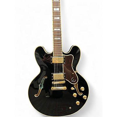 Used Epiphone Sheraton II PRO Black Hollow Body Electric Guitar