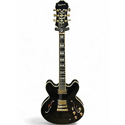 Used Epiphone Sheraton II PRO EB Ebony Hollow Body Electric Guitar