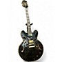 Used Epiphone Sheraton II Plus Ebony Hollow Body Electric Guitar Ebony