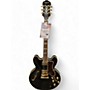 Used Epiphone Used Epiphone Sheraton II Pro Black And Gold Hollow Body Electric Guitar Black and Gold