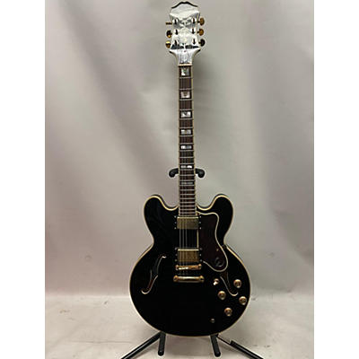 Epiphone Used Epiphone Sheraton II Pro Black Hollow Body Electric Guitar