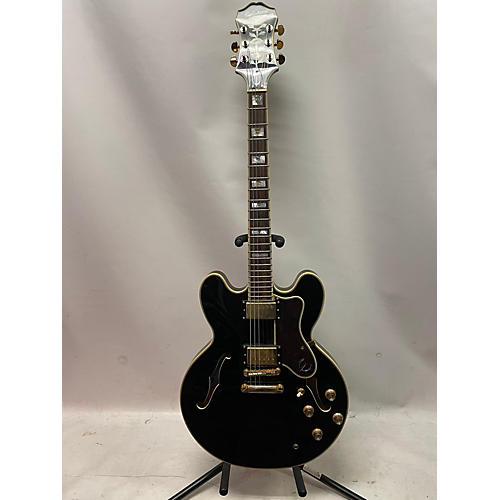 Epiphone Used Epiphone Sheraton II Pro Black Hollow Body Electric Guitar Black