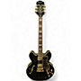 Used Epiphone Sheraton II Pro Black Hollow Body Electric Guitar Black