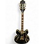 Used Epiphone Sheraton II Pro Black Hollow Body Electric Guitar Black