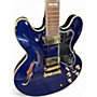Used Epiphone Sheraton II Pro Blue Hollow Body Electric Guitar Blue