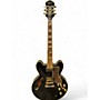 Used Epiphone Sheraton II Pro EB Black Hollow Body Electric Guitar Black