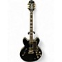 Used Epiphone Sheraton II Pro Ebony Hollow Body Electric Guitar Ebony