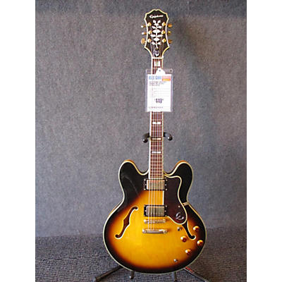 Epiphone Used Epiphone Sheraton II Sunburst Hollow Body Electric Guitar