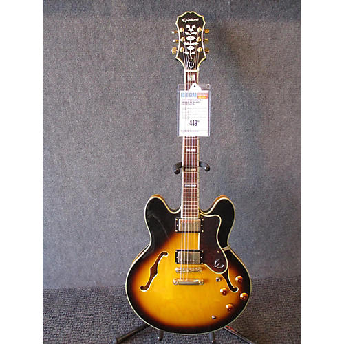 Epiphone Used Epiphone Sheraton II Sunburst Hollow Body Electric Guitar Sunburst