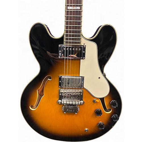 Used Epiphone Sheraton II Two Tone Hollow Body Electric Guitar Two Tone