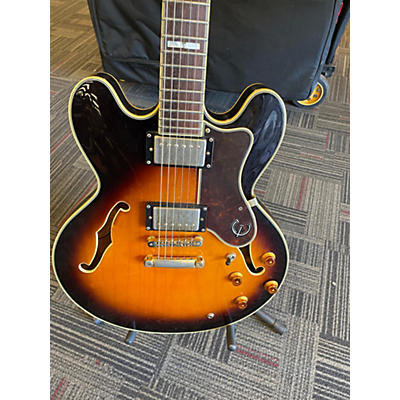 Epiphone Used Epiphone Sheraton II Vintage Sunburst Hollow Body Electric Guitar