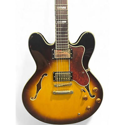 Used Epiphone Sheraton II Vintage Sunburst Hollow Body Electric Guitar