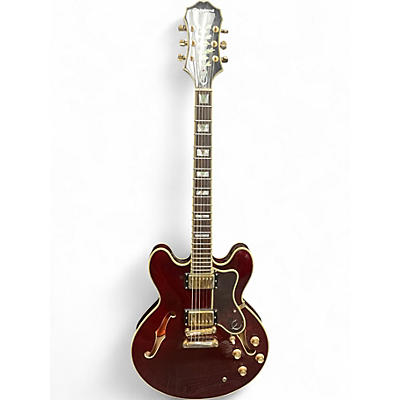 Used Epiphone Sheraton II Wine Red Hollow Body Electric Guitar