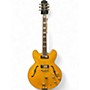 Used Epiphone Sheraton Natural Hollow Body Electric Guitar Natural