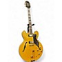 Used Epiphone Sheraton Natural Hollow Body Electric Guitar Natural