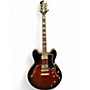 Used Epiphone Sheraton Vintage Sunburst Hollow Body Electric Guitar Vintage Sunburst