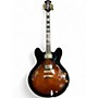 Used Epiphone Sheraton two tone sunburst Hollow Body Electric Guitar two tone sunburst