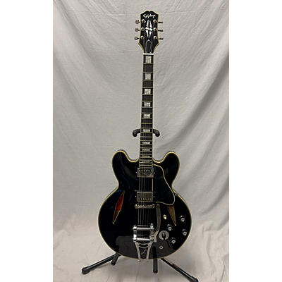 Epiphone Used Epiphone Shinichi Ubukata Black Hollow Body Electric Guitar