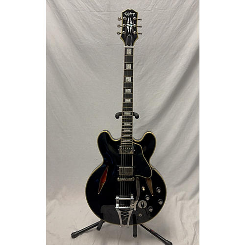 Epiphone Used Epiphone Shinichi Ubukata Black Hollow Body Electric Guitar Black