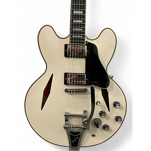 Used Epiphone Shinichi Ubukata ES-355 Classic White Hollow Body Electric Guitar Classic White