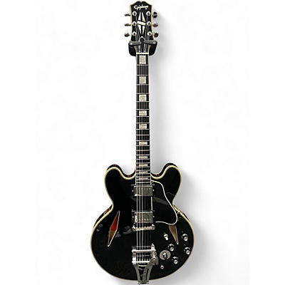 Used Epiphone Shinichi Ubukata ES-355 Ebony Hollow Body Electric Guitar