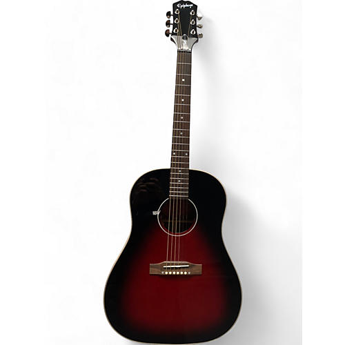 Epiphone Used Epiphone Slash J-45 Vermillion Acoustic Electric Guitar Vermillion