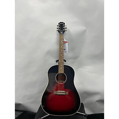 Used Epiphone Slash J-45 Vermillion Burst Acoustic Electric Guitar