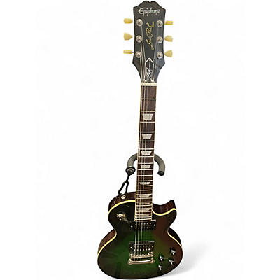 Used Epiphone Slash Signature Anaconda Les Paul Green Solid Body Electric Guitar
