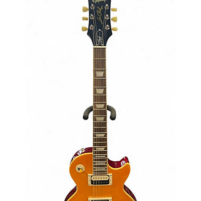 Used Epiphone Slash Signature Les Paul Classic AMBER Solid Body Electric Guitar