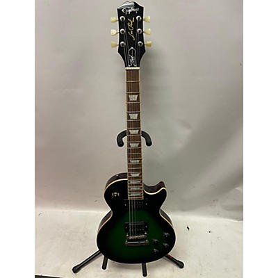 Epiphone Used Epiphone Slash Signature Les Paul Classic Trans Green Solid Body Electric Guitar