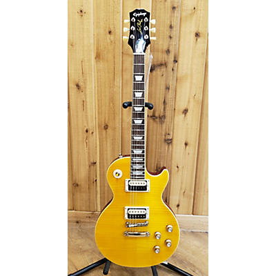 Epiphone Used Epiphone Slash Signature Les Paul Classic Yellow Solid Body Electric Guitar