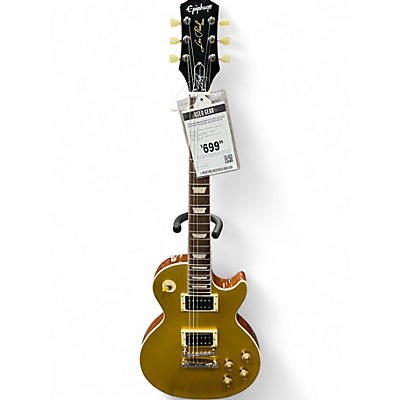 Used Epiphone Slash Victoria Les Paul Gold Top Solid Body Electric Guitar