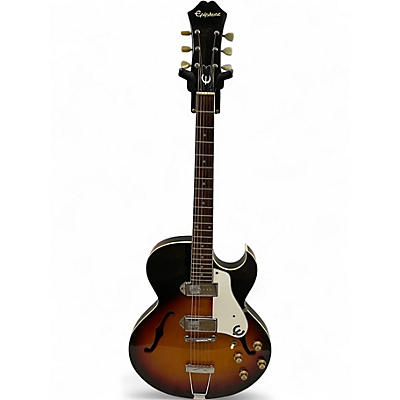 Used Epiphone Sorento Sunburst Hollow Body Electric Guitar