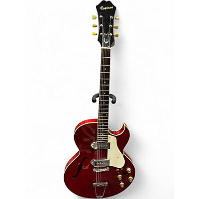 Used Epiphone Sorrento Red Hollow Body Electric Guitar