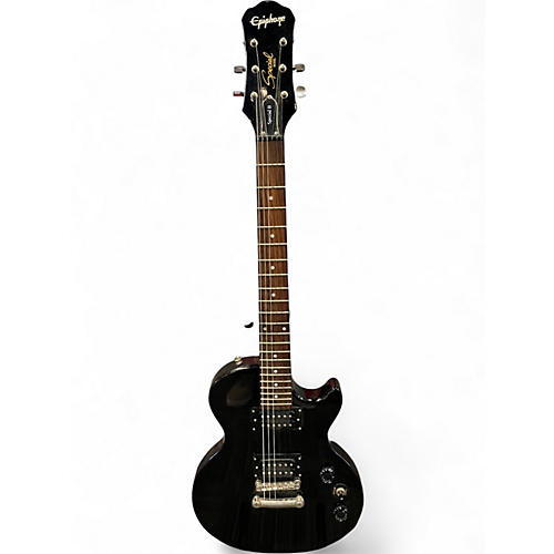 Used Epiphone Special II Black Solid Body Electric Guitar Black